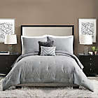 Alternate image 0 for Ayesha Curry&trade; Strie Texture 5-Piece Full/Queen Comforter Set in Grey