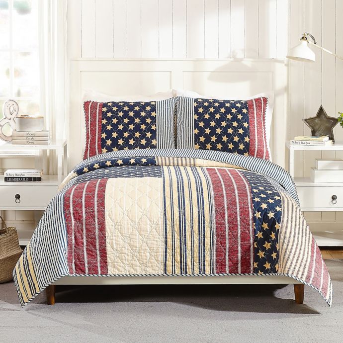 Americana 3 Piece Quilt Set Bed Bath Beyond