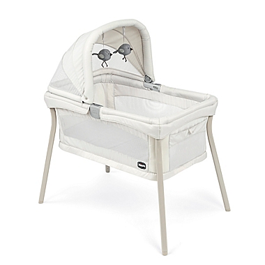 Chicco LullaGo&reg; Nest Portable Bassinet in Dove. View a larger version of this product image.