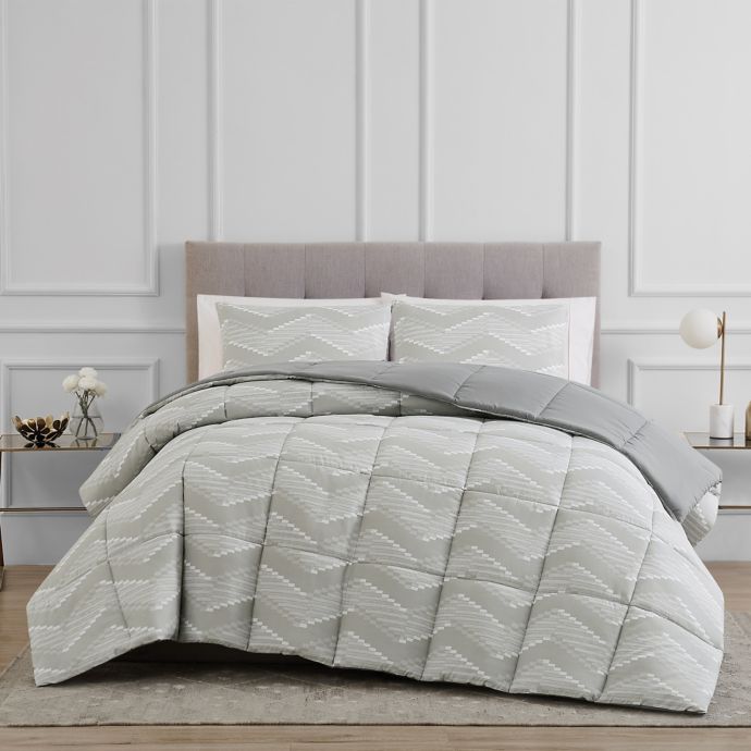 Reversible 3 Piece Chevron Comforter Set Bed Bath Beyond