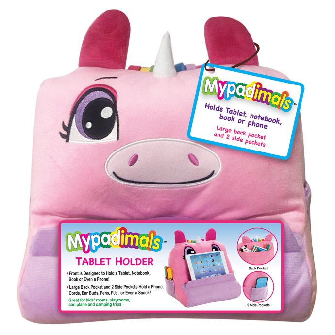 Mypadimals® Unicorn Tablet Holder in Pink | buybuy BABY