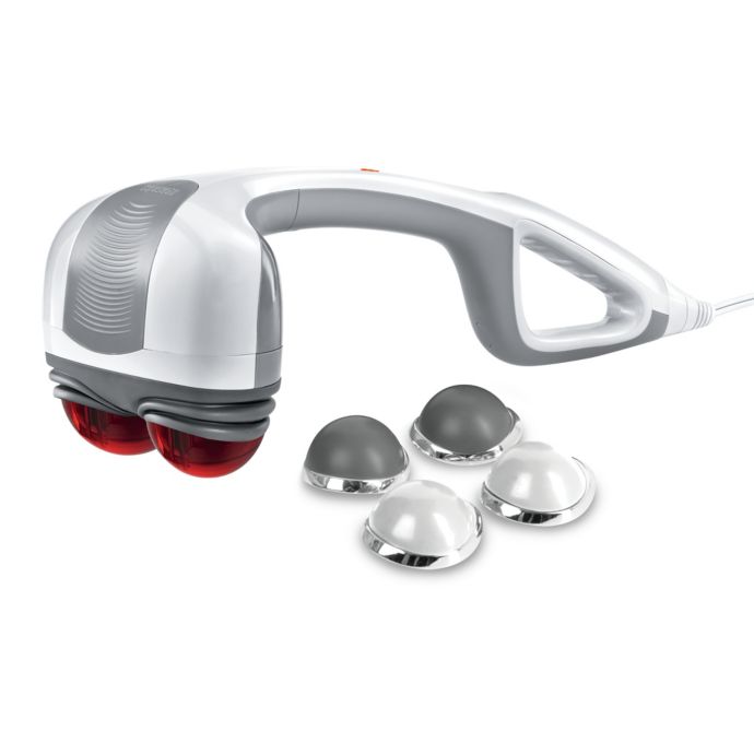 Homedics® Percussion Action Plus Handheld Massager With Heat Bed Bath And Beyond