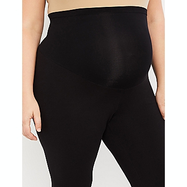 Motherhood Maternity&reg; 2X Essential Stretch Secret Fit Maternity Leggings in Black. View a larger version of this product image.