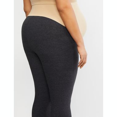 Motherhood Maternity&reg; 3X Essential Stretch Secret Fit Maternity Leggings in Grey. View a larger version of this product image.