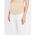 Alternate image 1 for Motherhood Maternity&reg; Small Maia Skinny Ankle Maternity Pant in White