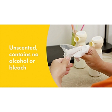 Medela&reg; 30-Count Quick Clean&trade; Wipes. View a larger version of this product image.