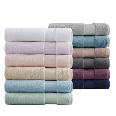 Madison Park&reg; 6-Piece Signature Turkish Cotton Bath Towel Set. View a larger version of this product image.