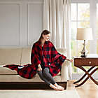 Alternate image 2 for True North by Sleep Philosophy Oversized Heated Throw Blanket in Red