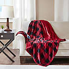 Alternate image 1 for True North by Sleep Philosophy Oversized Heated Throw Blanket in Red