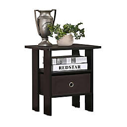 Progressive Furniture® Cessna End Table with Lower Drawer in Espresso