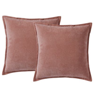Beige 20 X 20 Inches Loft Textured Decorative Throw Pillow Euro Sham Case Cover DUCK RIVER TEXTILES 