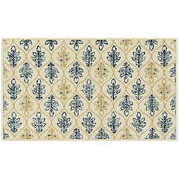 Maples Winifred 1'8" x 2'10" Accent Rug in Blue/Tan