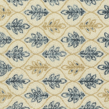 Maples Winifred 1&#39;8&quot; x 2&#39;10&quot; Accent Rug in Blue/Tan. View a larger version of this product image.