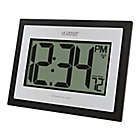 Alternate image 7 for La Crosse Technology Atomic Digital Wall Clock with Indoor Temperature