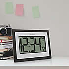 Alternate image 8 for La Crosse Technology Atomic Digital Wall Clock with Indoor Temperature