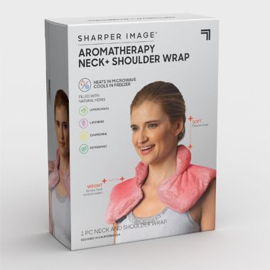 Sharper Image&reg; Hot and Cold Herbal Aromatherapy Neck and Shoulder Wrap. View a larger version of this product image.