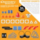 Alternate image 5 for Discovery #Mindblown 34-Piece Magnetic Tiles Building Set with Remote Control