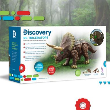 Discovery Remote Control Triceraptors  8 New 