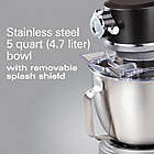Alternate image 8 for Hamilton Beach&reg; Professional All-Metal Stand Mixer in Silver/Black
