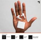 Alternate image 8 for Sharper Image&reg; Earbuds Headphones in White