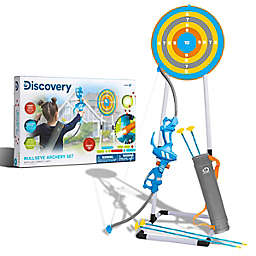 Discovery Kids™ Bullseye Outdoor Archery Set in Blue/Grey