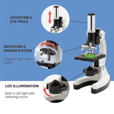 Discovery&trade; Mindblown 48-Piece Microscope Set. View a larger version of this product image.