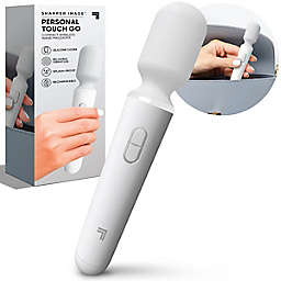 Sharper Image® Personal Touch Go Compact Wireless Wand Massager in White
