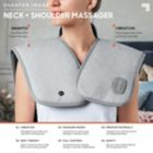Alternate image 1 for Sharper Image&reg; Pain Relief Heated Neck Wrap Massager