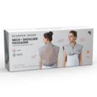 Alternate image 6 for Sharper Image&reg; Pain Relief Heated Neck Wrap Massager