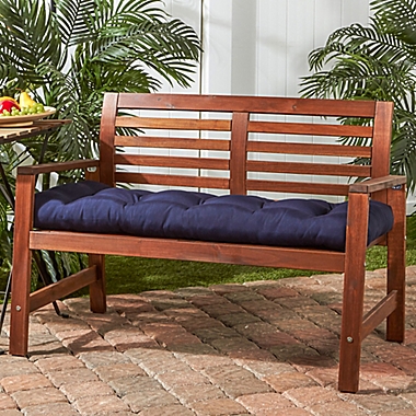 Greendale Home Fashions Solid Outdoor 51-Inch x 18-Inch Bench Cushion. View a larger version of this product image.