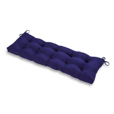 Greendale Home Fashions Solid Outdoor 51-Inch x 18-Inch Bench Cushion