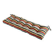 Greendale Home Fashions Sunset Stripe Multicolor Outdoor Bench Cushion