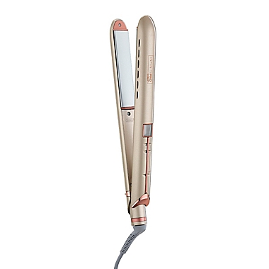 InfinitiPRO by Conair&reg; Frizz Free 1-Inch Flat Iron in Champagne Gold. View a larger version of this product image.