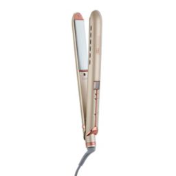 InfinitiPRO by Conair® Frizz Free 1-Inch Flat Iron in Champagne Gold