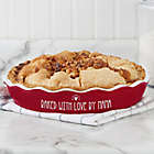Alternate image 0 for Made With Love 10-Inch Ceramic Pie Dish in Red