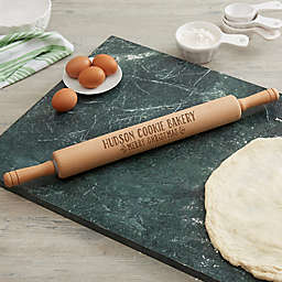 Baking Spirits All Is Bright Beechwood Rolling Pin