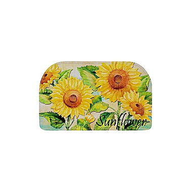 Sunflower 30-Inch x 18-Inch Kitchen Mat. View a larger version of this product image.