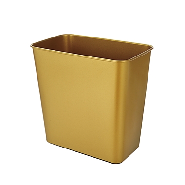 Simply Essential&trade; Stainless Steel Wastebasket in Bronze. View a larger version of this product image.