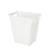 Simply Essential&trade; Open Top Wastebasket in White