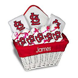 Designs by Chad and Jake MLB Personalized St. Louis Cardinals Baby Gift Basket