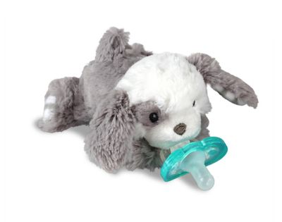 RaZbaby&reg; RaZbuddy Puppy Pacifer Holder with Removable JollyPop Pacifier