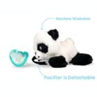 Alternate image 1 for RaZbaby&reg; RaZbuddy Panda Pacifer Holder with Removable JollyPop Pacifier
