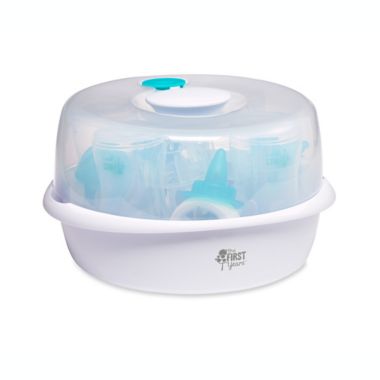 The First Years Steam Microwave Sterilizer in Grey. View a larger version of this product image.