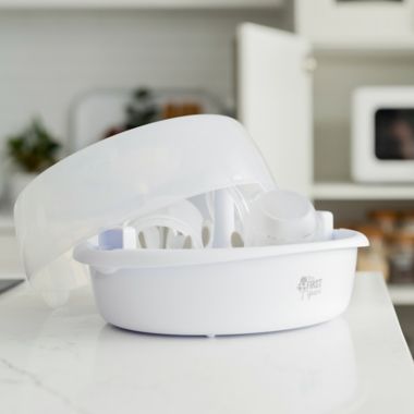 The First Years Steam Microwave Sterilizer in Grey. View a larger version of this product image.