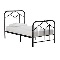 Novogratz® Francis Twin Metal Platform Bed in Black