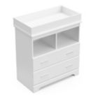 Alternate image 5 for Storkcraft&reg; Brookside 2-Drawer Changing Chest in White