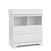 Storkcraft&reg; Brookside 2-Drawer Changing Chest in White