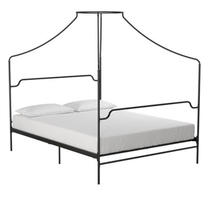Novogratz Camilla Metal Canopy Bed, Iron Canopy Bed Frame King