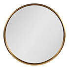 Alternate image 0 for Kate and Laurel&reg; Travis 31.5-Inch Round Wall Mirror in Gold