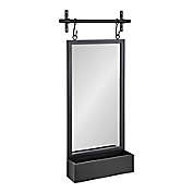 Kate &amp; Laurel&trade; Gammons 18-Inch x 39-Inch Wall Mirror in Black